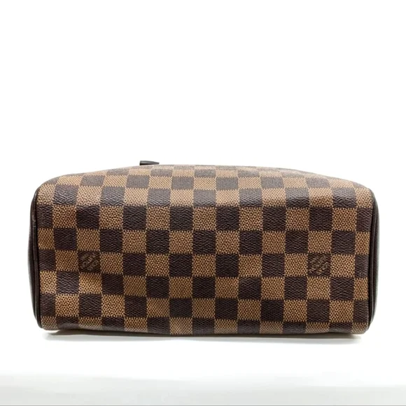 ✨️💎AUTHENTIC LOUIS VUITTON BRERA DAMIER EBENE HANDBAG - Picture 13 of 16